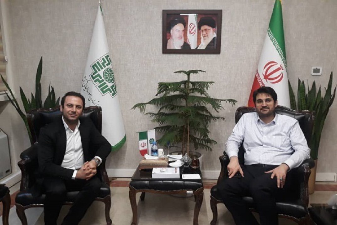 دیدار رئیس سازمان امور مالیاتی و سرپرست کاغذسازی کاوه