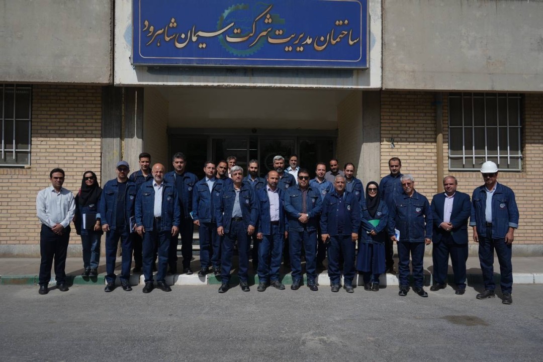 بازدید معاون محترم فنی و مهندسی هلدینگ سیتا از شرکت سیمان شاهرود