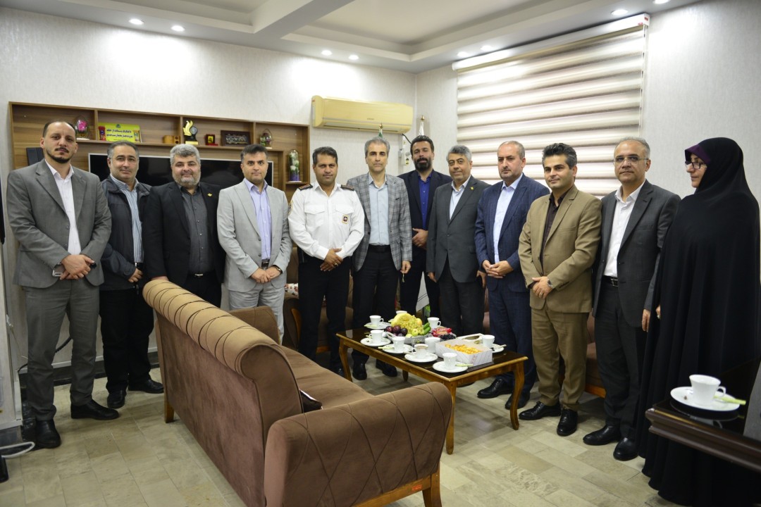 حضور هیئت مدیران ارشد سازمان منطقه آزاد انزلی در بخش خشكبیجار