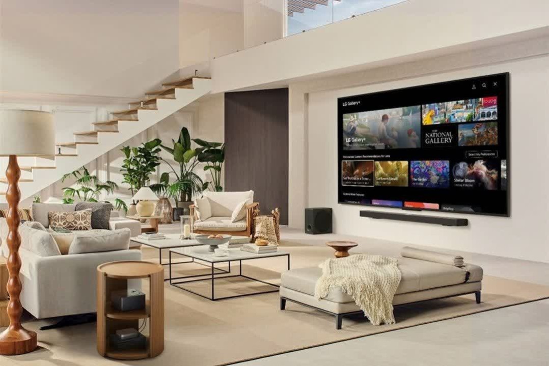 چگونه فناوری True Wireless و LG Gallery+ تلویزیون را به یک شاهکار هنری دیجیتال تبدیل می‌کنند